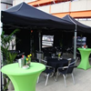 1208 Pop-up afdak 4 x 4 meter, zwart 