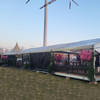 1230 Luxe VH Tent 10 x 20 meter zandkleur / zwart