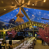 1230 Luxe VH Tent 10 x 20 meter zandkleur / zwart