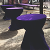 1423 Statafelrok met strik paars