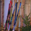 1825 Ski's met stokken