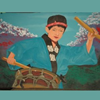 1873 Decordoek Chinese Trommelaar