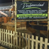 2551 Houten afzethekjes 175cm