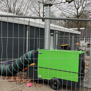 1912 Kachel indirect gestookt 114 Kw Remko 230v/1100watt