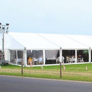 1296 Luxe alu-frame partytent 12,5 x 35 meter