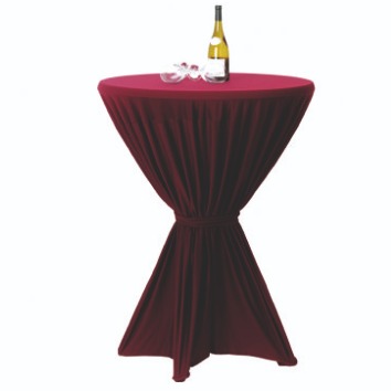 1421 Statafelrok met strik rood