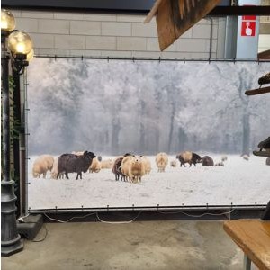 1889 Decorhek schaapskudde op de Veluwe